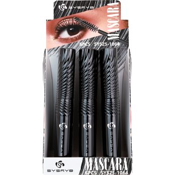 Mascara tubes in black packaging